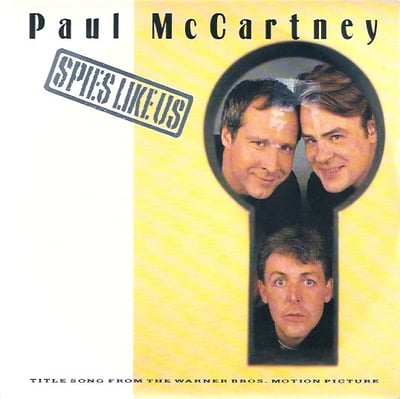 Paul McCartney - Spies Like Us (Capitol Records, B-5537) · 7" · Jacksonville Pressing