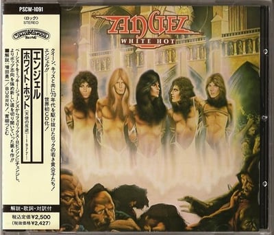 Angel - White Hot (Casablanca, NBLP 7085) · LP · Promo