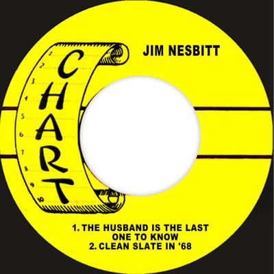 Jim Nesbitt - The Husband Is The Last One To Know (Chart Records, 59-1039) · 7" · Promo