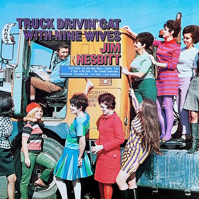 Jim Nesbitt - The Friendly Undertaker (Chart Records, 1240) · 7"