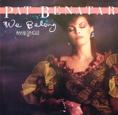 Pat Benatar - We Belong (Chrysalis, VS4 42826) · 7" · Carrollton Pressing