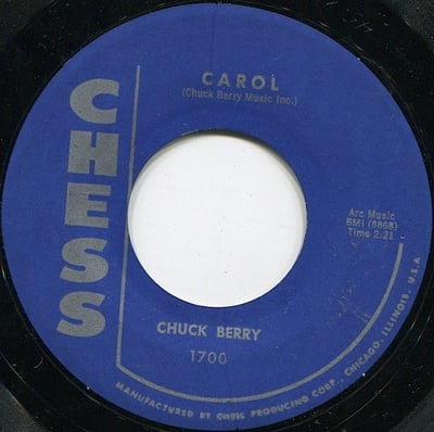 Chuck Berry - Carol (Chess, 1700) · 7"