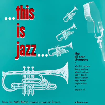 The All Star Stompers - This Is Jazz (Circle, L 402) · LP