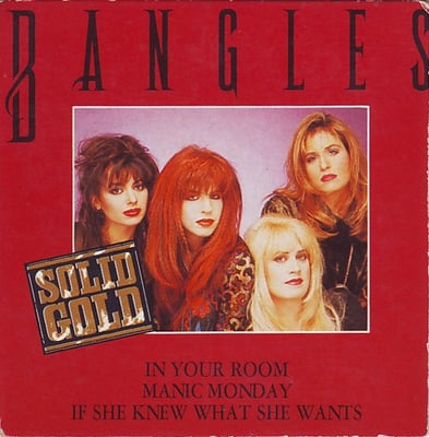Bangles - If She Knew What She Wants (Columbia, 38-05886) · 7" · Pitman Pressing