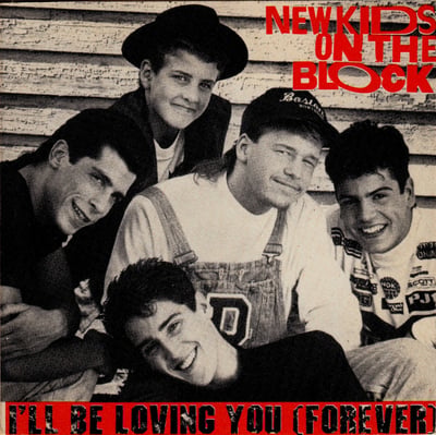 New Kids On The Block - I'll Be Loving You (Forever) (Columbia, 38-68671) · 7" · Carrollton Pressing