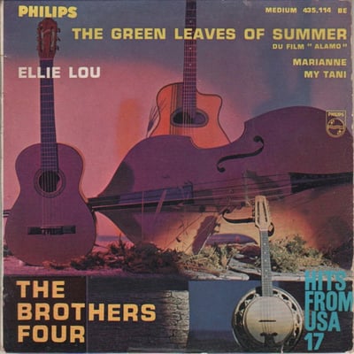 The Brothers Four - The Green Leaves Of Summer / Beautiful Brown Eyes (Columbia, 4-41808) · 7"