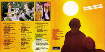 Chad & Jeremy - Distant Shores / Last Night (Columbia, 4-43682) · 7"