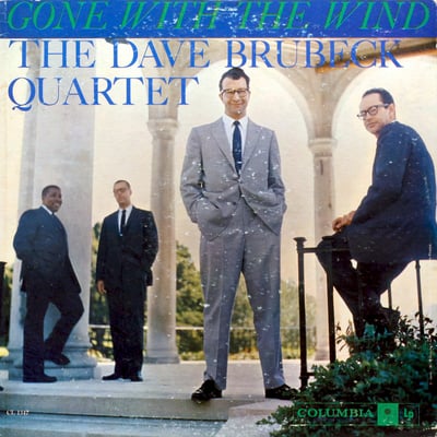 The Dave Brubeck Quartet - Gone With The Wind (Columbia, CS 8156) · LP · Pitman Pressing