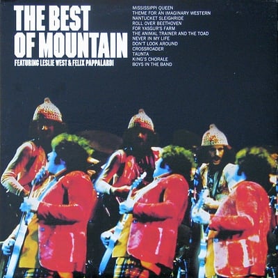 Mountain - The Best Of Mountain (Columbia, PC 32079) · LP · Reverse Gatefold, Pitman pressing · Reissue