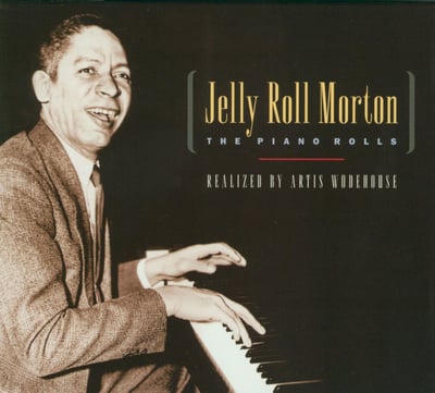 Jelly Roll Morton - Jelly Rolls On (Commodore, FL 20,018) · LP
