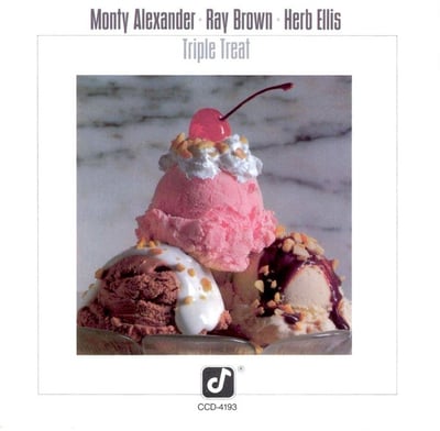 Monty Alexander ▪ Ray Brown ▪ Herb Ellis - Triple Treat (Concord Records, CJ-193) · LP