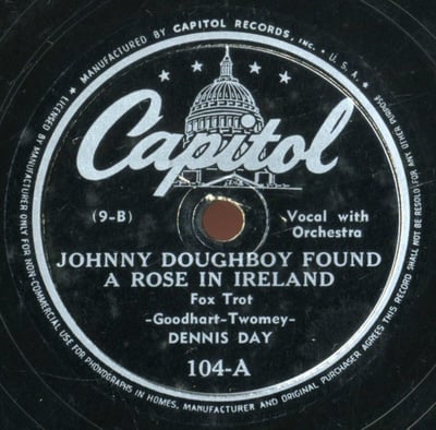 Dennis Day - Johnny Appleseed (Cricket, C-112) · 7"