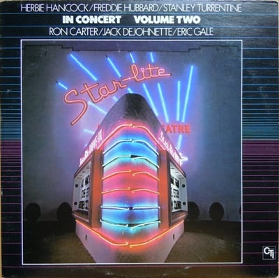 Herbie Hancock / Freddie Hubbard / Stanley Turrentine / Ron Carter / Jack DeJohnette / Eric Gale - In Concert Volume Two (CTI Records, CTI 6049 S1) · LP · Gatefold, Terre Haute Pressing