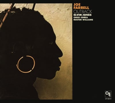 Joe Farrell - Outback (CTI Records, CTI 8005) · LP · Promo, Reissue
