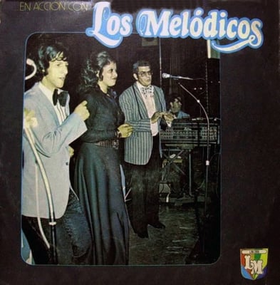 Los Melódicos - En Acción Con Los Melódicos (Discolando, OLP-8163) · LP