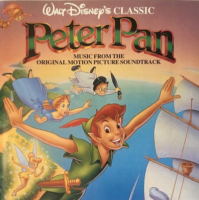 Various - Walt Disney's Peter Pan (Disneyland, DQ 1206) · LP · Repress