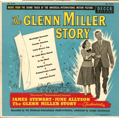 The Universal-International Orchestra - The Glenn Miller Story (Vol. 1) (Decca, ED 2124) · 7" · Gloversville Pressing