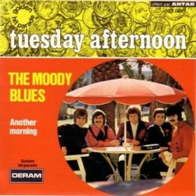 The Moody Blues - Tuesday Afternoon (Forever Afternoon) (Deram, 5N-85028) · 7" · 19 Bestway Pressing · Reissue
