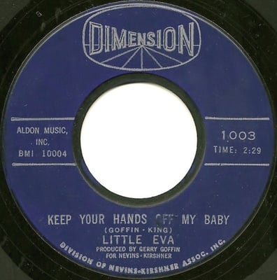 Little Eva - Keep Your Hands Off My Baby (Dimension, 1003) · 7"