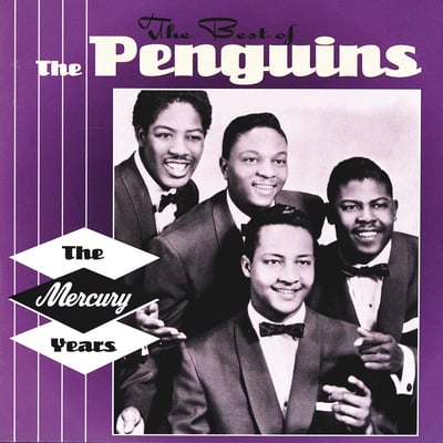 The Penguins - Hey Senorita / Earth Angel (Will You Be Mine) (Dootone Records, 348) · 7" · Blue Label