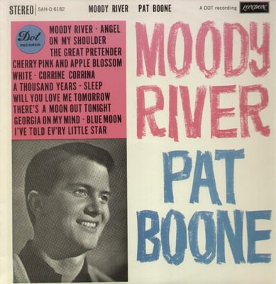 Pat Boone - Moody River (Dot Records, 45-16209) · 7" · Indianapolis Pressing