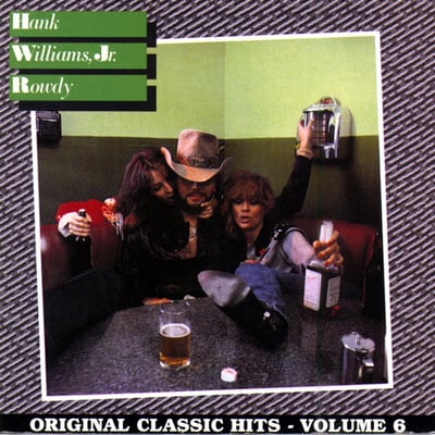 Hank Williams Jr. - Rowdy (Elektra, 6E-330) · LP · Specialty Pressing
