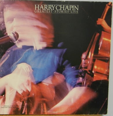 Harry Chapin - Greatest Stories - Live (Elektra, 8E-6003) · 2xLP · SP - Specialty Pressing · Reissue