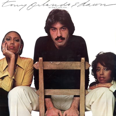 Tony Orlando & Dawn - He Don't Love You (Like I Love You) (Elektra, E-45240) · 7" · Specialty Pressing