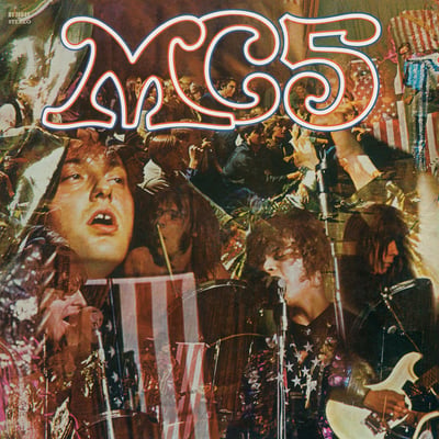 MC5 - Kick Out The Jams / Motor City Is Burning (Elektra, EK-45648) · 7" · Red/Black/White Labels