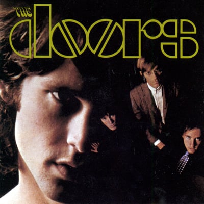 The Doors - The Doors (Elektra, EKS-74007) · LP · Santa Maria · Repress