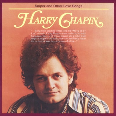 Harry Chapin - Sniper And Other Love Songs (Elektra, EKS-75042) · LP · PRC Pressing, Gatefold · Reissue