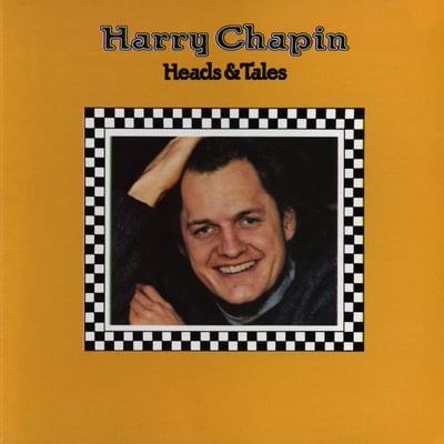 Harry Chapin - Heads & Tales (Elektra, 75023) · LP · SP- Specialty Pressing, Butterfly Labels, Gatefold · Reissue
