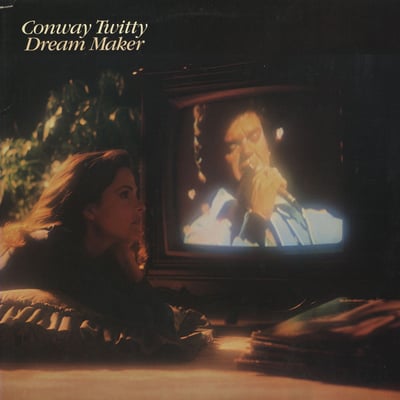 Conway Twitty - Dream Maker (Elektra, E1 60182) · LP · Pitman Pressing · Club Edition