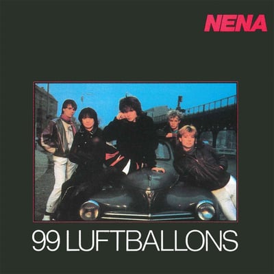 Nena - 99 Red Ballons / 99 Luftballons (Epic, 34-04108) · 7" · Carrollton Pressing
