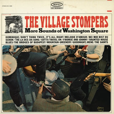 The Village Stompers - Washington Square (Epic, 5-9617) · 7" · Pitman Pressing