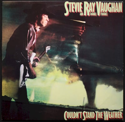 Stevie Ray Vaughan & Double Trouble - Couldn't Stand The Weather (Epic, FE 39304) · LP · Pitman Pressing
