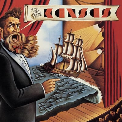 Kansas - The Best Of Kansas (Epic, EPC 26065) · LP · Reissue, Remastered