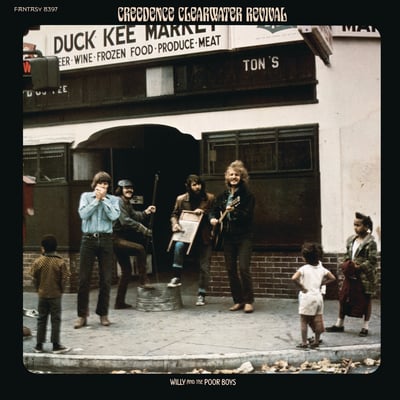 Creedence Clearwater Revival - Fortunate Son / Down On The Corner (Fantasy, Fantasy 634) · 7" · Rockaway Pressing