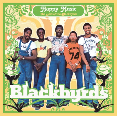 The Blackbyrds - Happy Music (Fantasy, Fantasy 762) · 7" · Terre Haute Pressing