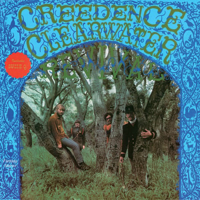 Creedence Clearwater Revival - Creedence Clearwater Revival (Fantasy, 8382) · LP · Rockaway Pressing · Repress