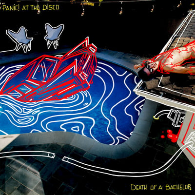 Panic! At The Disco - Death Of A Bachelor (Fueled By Ramen, 075678645563) · LP · Silver · Limited Edition, Reissue