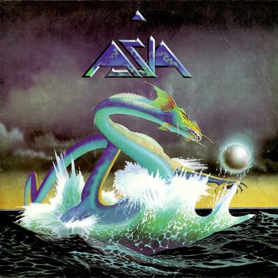 Asia - Asia (Geffen Records, GHS 2008) · LP · Jacksonville Pressing