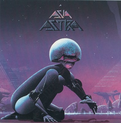 Asia - Astra (Geffen Records, GHS 24072) · LP · SRC Pressing