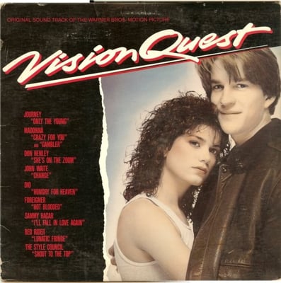 Various - Vision Quest (Original Motion Picture Sound Track) (Geffen Records, GHS 24063 E) · LP · Carrollton Pressing · Club Edition