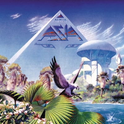 Asia - Alpha (Geffen Records, XGHS 4008) · LP · Cinram Pressing