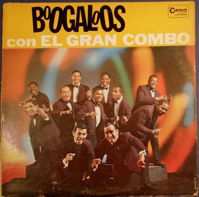 El Gran Combo - Boogaloos Con El Gran Combo (Gema Records, LPG-3044) · LP