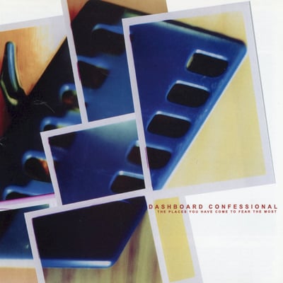 Dashboard Confessional - The Places You Have Come To Fear The Most (Hidden Note Records, HNR009LP) · LP · Blue Moon · Limited Edition, Reissue, Repress