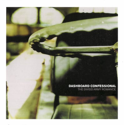 Dashboard Confessional - The Swiss Army Romance (Hidden Note Records, HNR008LP) · LP · Red & Clear [Blood Moon] · Limited Edition, Reissue, Repress