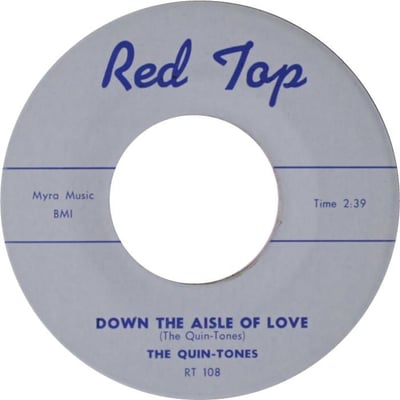 The Quin-Tones - Down The Aisle Of Love / Please Dear (Hunt, 45-321) · 7"