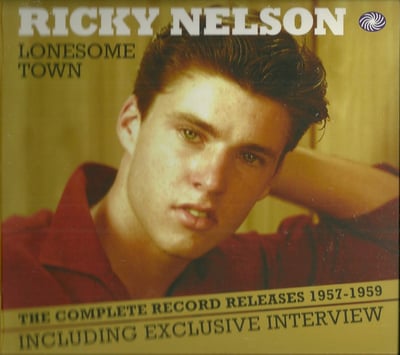 Ricky Nelson - Lonesome Town (Imperial, 5545) · 7" · Indianapolis Pressing